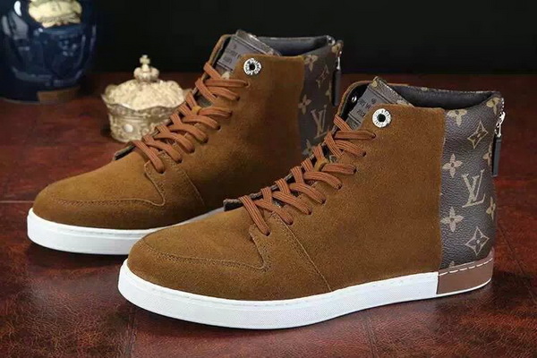 LV High-Top Fashion Men Shoes--069